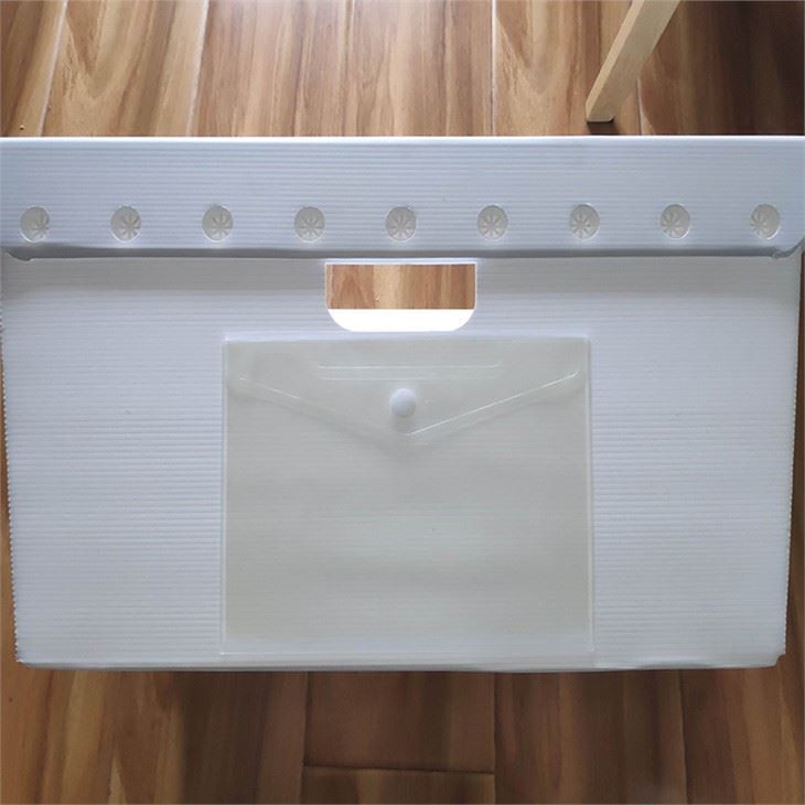 corrugated plastic postal tote(001)