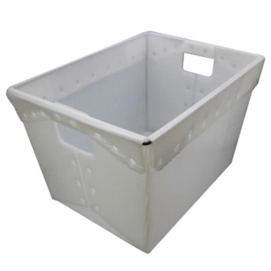 Scatole di plastica ondulate riutilizzabili