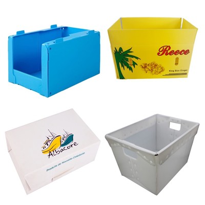 Scatole di spedizione in plastica ondulata: soluzione di imballaggio durevole...