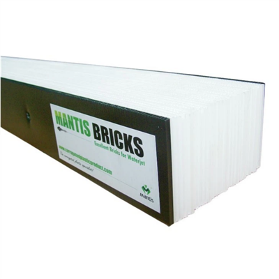 Meno detriti di mattoni Taglio a getto d'acqua dei mattoni