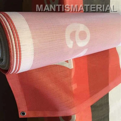 Rotolo per banner in rete di PVC