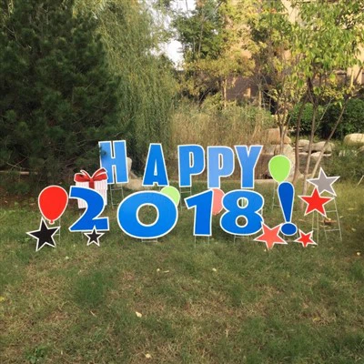 Segni di cantiere per due lati